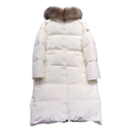 Moncler Marrionnier Long Down Puffer Coat - Ivory