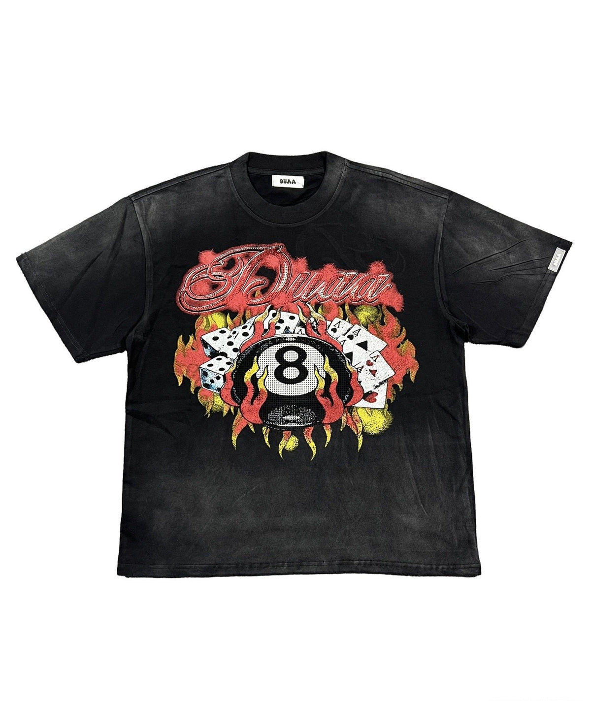 DUAA Casino 8-Ball Graphic T-Shirt